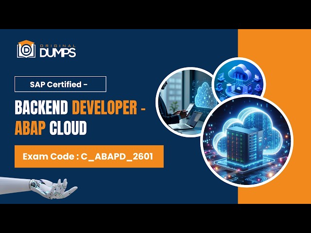 C_ABAPD_2601 SAP ABAP Cloud Certification (Beta): Complete Exam Guide for Backend Developers