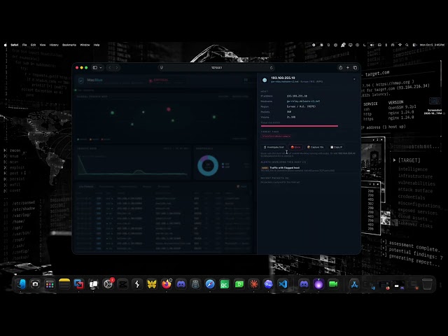 MacBlue: A Real Time Network Defender for macOS