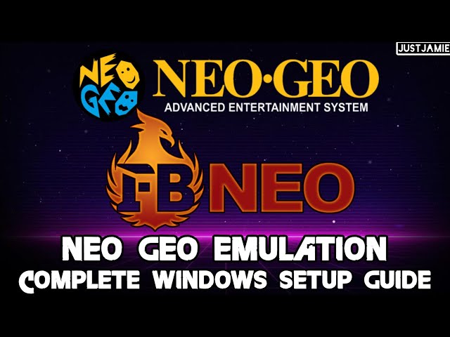 Final Burn Neo - Neo Geo Emulator Full Setup Guide #snk #neogeo #emulator