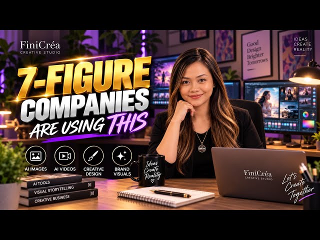 7-Figure Companies Are Using AI for This?! 🤯 | AI Visual Creation by FiniCréa