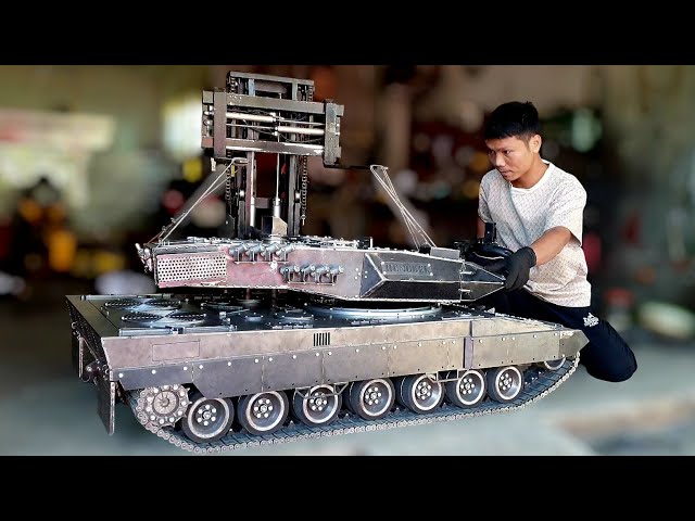 Homemade tank 1/6, part8 | rc action homemade