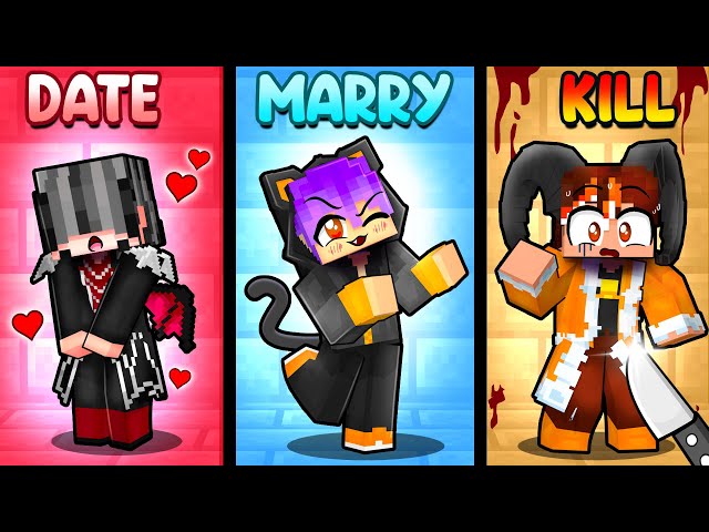 DATE MARRY GHOST in Minecraft!