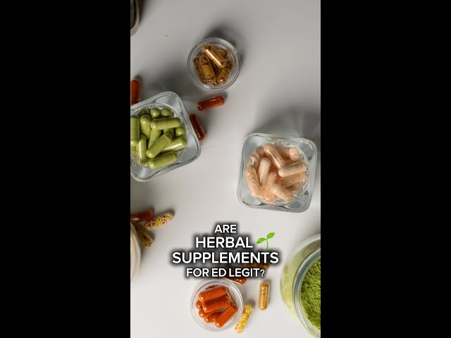 Do Herbal Pills Really Help with ED? 🧠💊