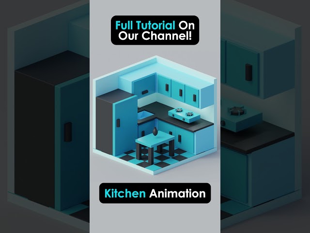 Learn How to Make this Animation in Blender! #3danimation #3d #blender