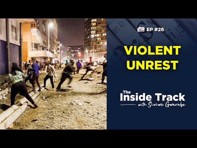 Who is to blame for the violent unrest?