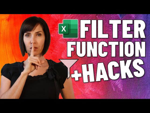 Excel FILTER Function incl. Trick to Rearrange Column Order