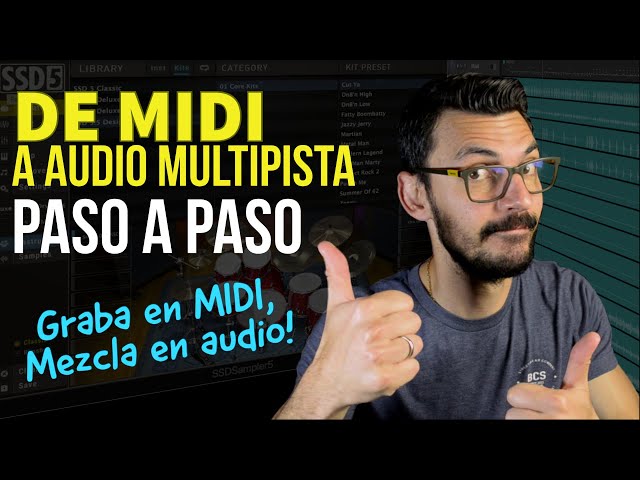 How to Separate MIDI Drums on Multiple Audio Tracks in Logic Pro | SSD 5.5