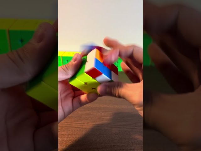 Solving a twisted corner?!?! #cubing #impossible #aprilfool #trending #viralshorts #cfop #subscribe