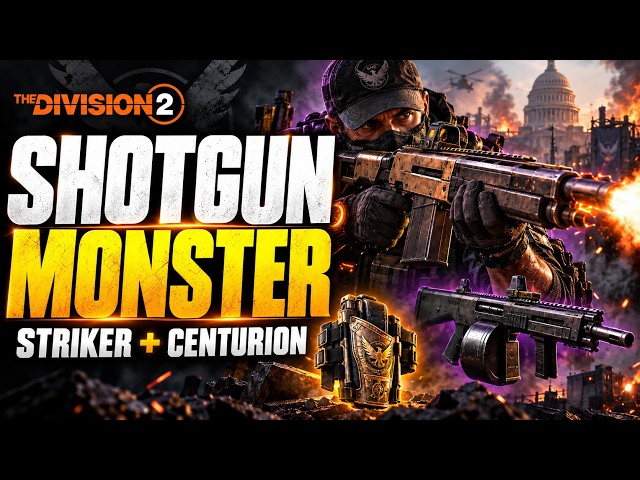 This Shotgun Striker Build MELTS Elites! Sheriff + Centurion | The Division 2