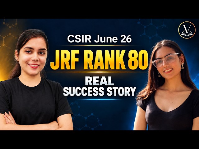 Topper's Talk | CSIR NET June 26 JRF AIR 80