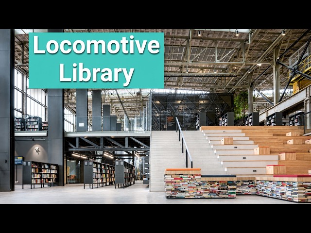 The Best Library in the World Is in an Abandoned Train Shed