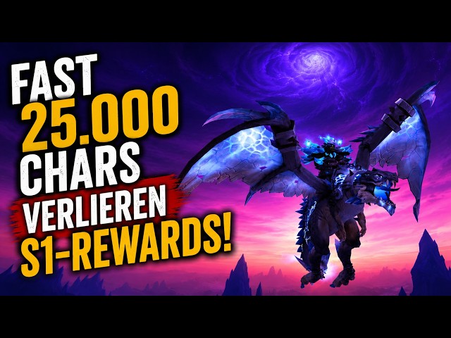 Boosting, piloting, and more: 25,000 characters lose Season 1 rewards - China CRACKS DOWN!