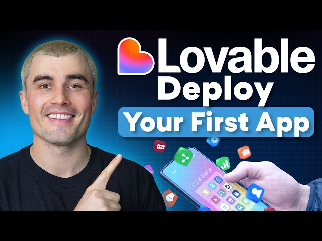 Lovable Tutorial: Build & Deploy a Full Stack App with Login + Database (Step-by-Step)