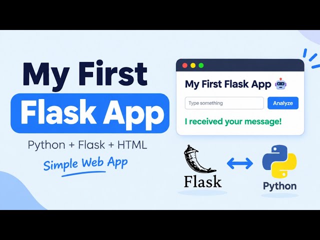 Flask tutorial | how flask work | our First Flask Web App | AIML | working of flask