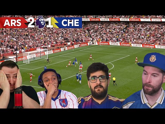 Arsenal RIVALS & Chelsea FANS LOSE IT Watching Arsenal vs Chelsea🤬! 