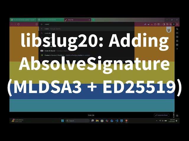 [Rust] Implementing AbsolveSignature: A Post-Quantum Signature Scheme Using ML-DSA3 and ED25519