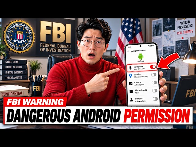 FBI Warning: The Most Dangerous Android Permission NOW