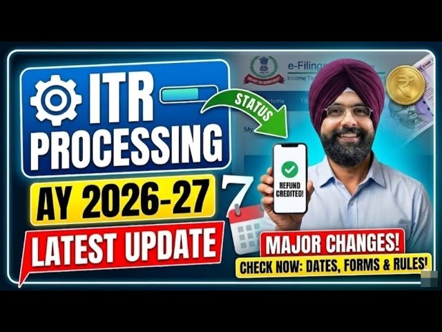 ITR REFUND  UPDATE 2026-27 CA SATBIR SINGH is live