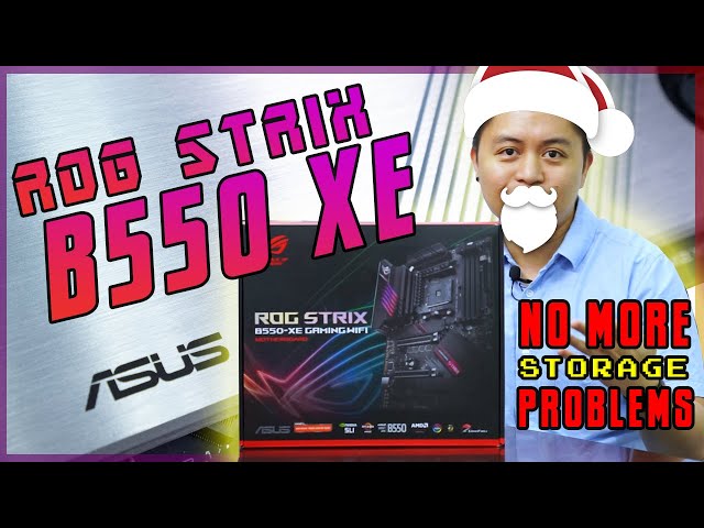 ROG STRIX B550-XE GAMING WIFI - Hyper M.2 x 16 Gen 4??