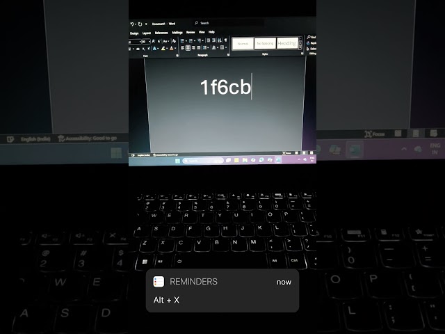 MS Word Shortcut