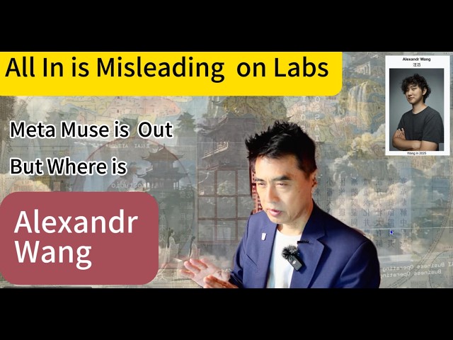 Meta Muse is Here, Where is Alexandr Wang? How Will Personal Agent Relate to Sovereign AI Business?