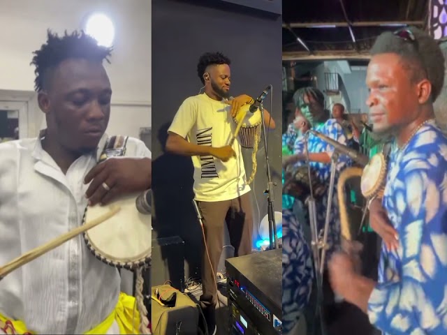 Owe Solo Meets Alujo 🥁🔥 The Beautiful Sound of Two Talking Drum Styles | TFTDS EP.24#TalkingDrum 