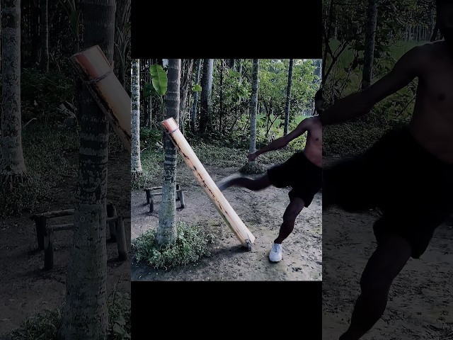 Insane Muay Thai Kick Technique 😱 kung fu master #training#tutorial#edit
