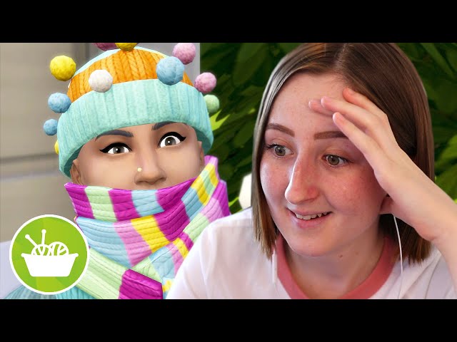I tried to get rich in The Sims just by knitting