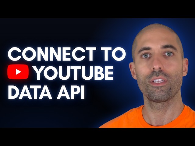 How to Get a YouTube Data API Key in 1 Minute (FREE)
