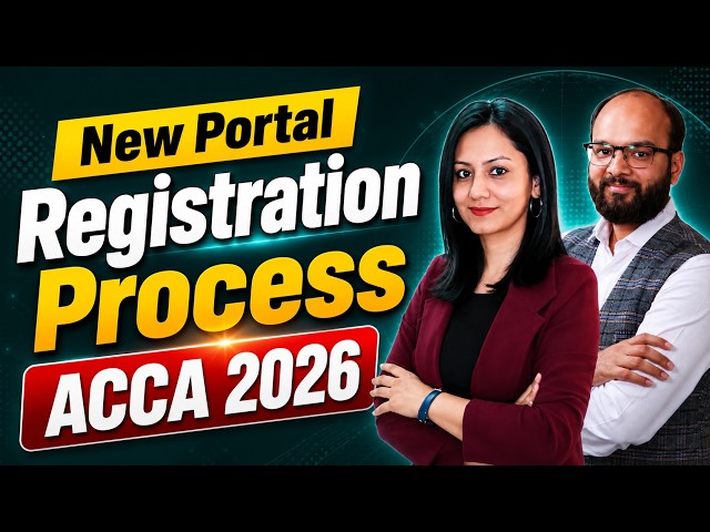 ACCA Registration Process 2026 | ACCA Exemption Details | How to Register for ACCA | Step-by-Step...