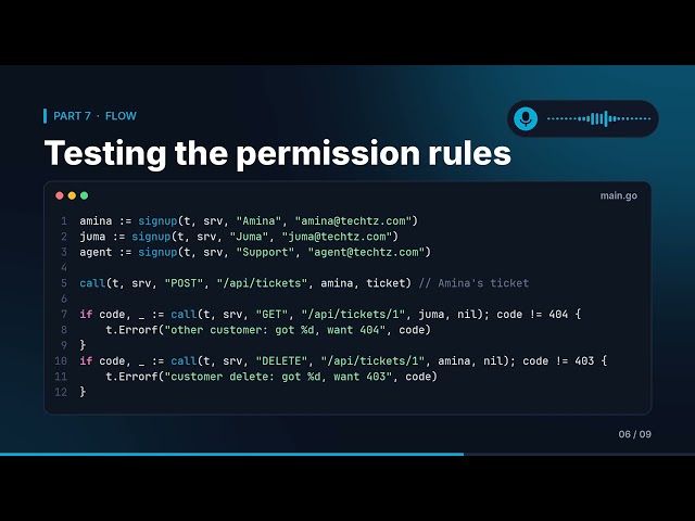 Build a Helpdesk API with Go — Part 7: Testing the API