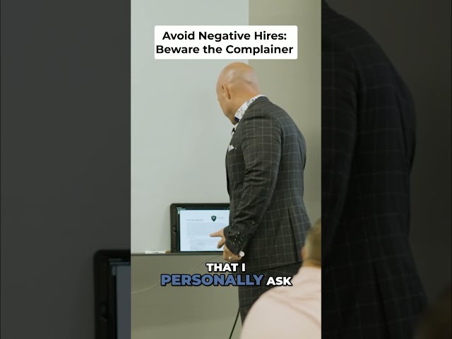 The Interview Question That Exposes a Negative Sales Rep