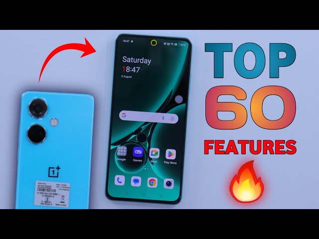 OnePlus Nord CE 3 5G Tips And Tricks - Top 60++ Hidden Features | Hindi-हिंदी