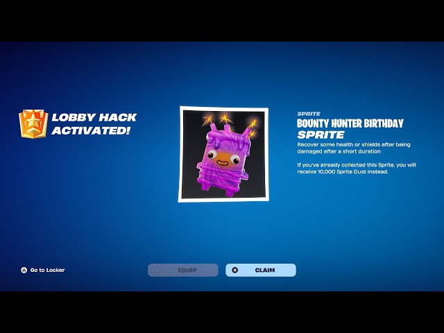 HOW TO GET BOUNTY HUNTER BIRTHDAY SPRITE ADMIN PANEL CODES IN FORTNITE!