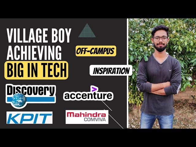 UP Village To Discovery Inc. | Inspirational| Discovery Interview Experience 2021 | Big Tech