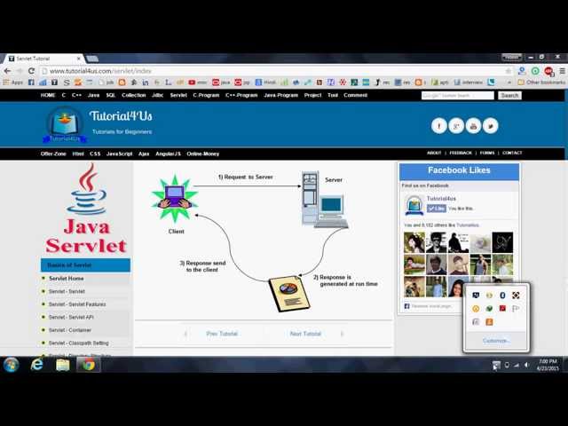 servlet tutorial