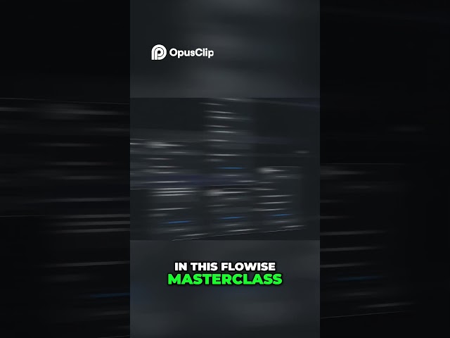 Build AI Apps WITHOUT Coding! Flowise Masterclass