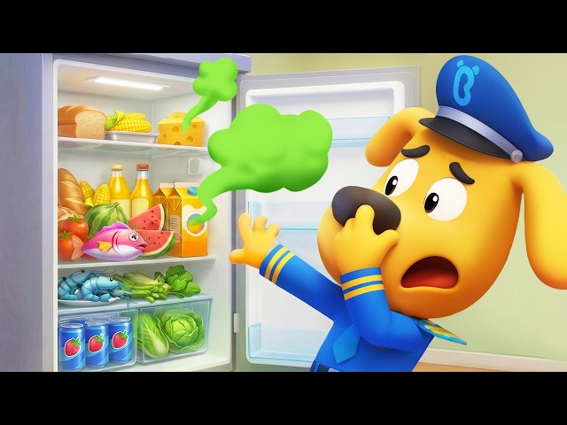The Smelly Mystery | Learn Food Safety Rules | Sheriff Labrador | Kids Cartoon | BabyBus