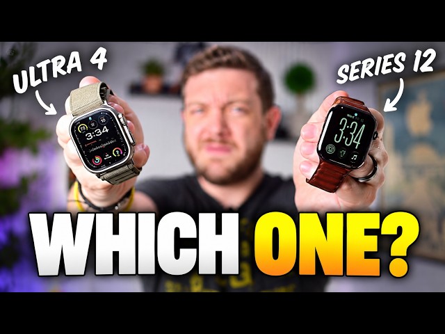 Apple Watch Series 12 vs Ultra 4 — Full Comparison!