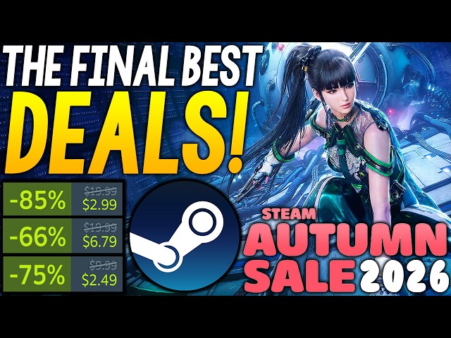Steam Autumn Sale 2026 FINAL Best Deals to Buy - Great PC Games SUPER CHEAP!