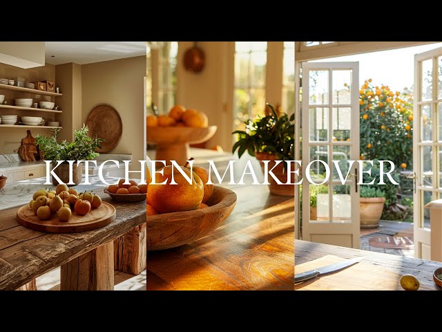 Kitchen Makeover - Nancy Meyers x Wabi Sabi