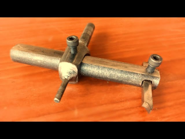 HOW TO MAKE A CIRCLE CUTTER // DIY CIRCLE CUTTER FOR DRILL