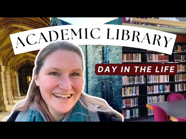 LIBRARY WORK: Working In An Academic Library. Day in the Life vlog