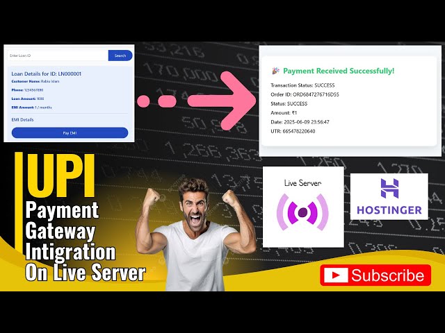 UPI Payment Integration on  live server (Hostinger)| PHP Payment Gateway Setup Step-by-Step in Hindi