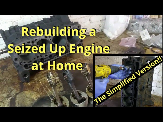 How to: Repair a Seized Engine at home!