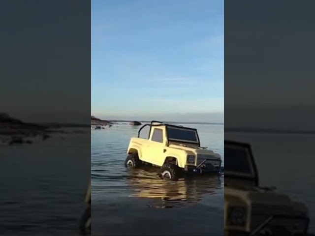 RC Car vs Salt Water! ... a great idea?