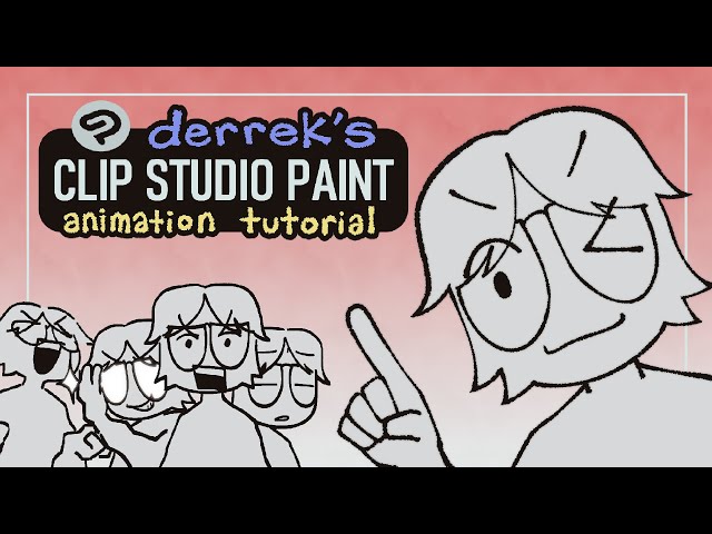 derrek's clip studio paint animation tutorial