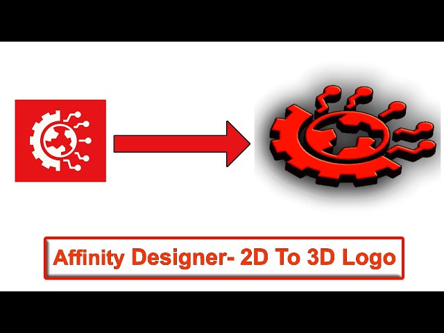 Affinity Designer Tutorial: Turn a 2D Image into a 3D Effect