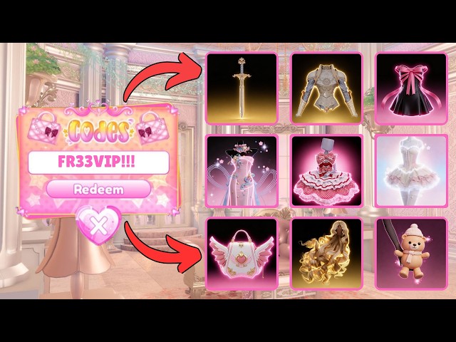 NEW SECRET CODES & FREE VIP IN DRESS TO IMPRESS!