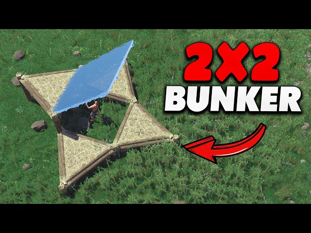 PERFECT BUNKER 2x1 In Rust / Building Tutorial 2026